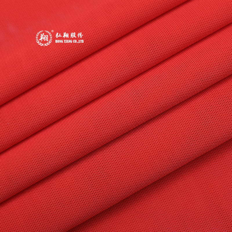 T022PB8 Polyester halvblank stretch mesh sporttyg